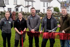 Cushendun village green reopens!