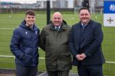 IFA President officially opens new pitch at the Coleraine Showgrounds