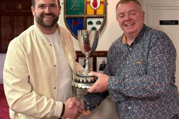 Garry McGrotty wins Scratch Cup at Rathmore