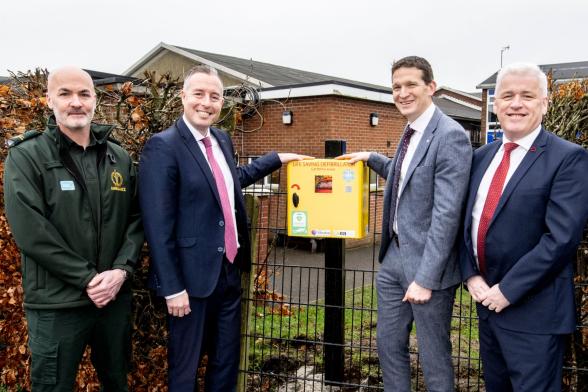 All schools now equipped with life-saving defibrillators