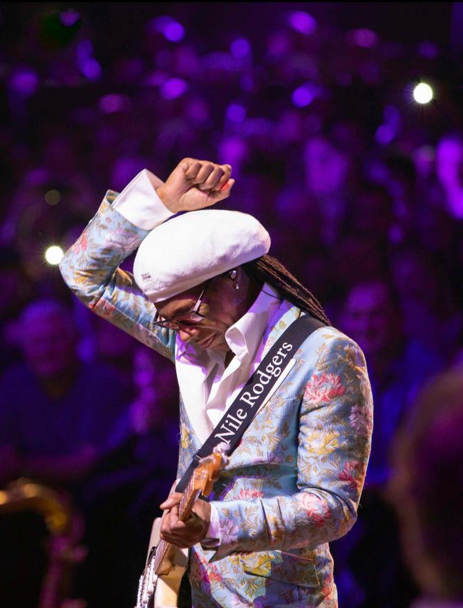 Nile Rodgers and Chic on their way to Belfast