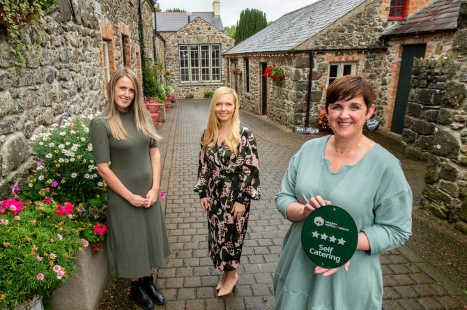 Limepark Cottages Awarded Four-Stars by Tourism NI