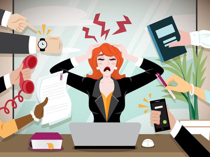 Watching out for the signs of stress and how to deal with it